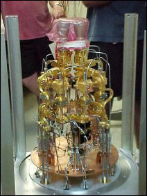 One of the devices used to collect radio waves.