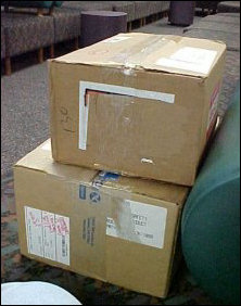 Well, no money today, but I did get two packages in the mail... interesting... Well, no money today, but I did get two packages in the mail... interesting...