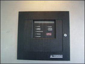 Along with the annunciator, the panel itself also took on enough water to short-circuit, making it necessary to disconnect it. Thankfully, though, there is a second panel in a mechanical room, so this didn't kill the fire alarm system - just the more-convenient of the two panels. To disconnect the annunciator and the panel, maintenance had to shut down the entire fire alarm system, disconnect the stuff, then restart the fire alarm system and quickly test it - causing me to get a bunch of IMs from residents wanting to know what was going on.