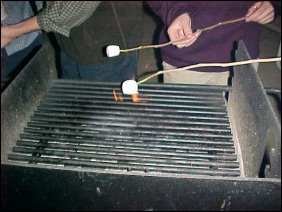 We've got a flame going on the grill... let's roast! We've got a flame going on the grill... let's roast!