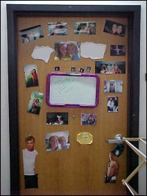This door is alive with real photos and cutouts! This door is alive with real photos and cutouts!