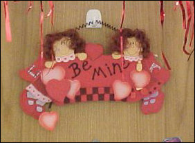 "Be mine!" This decoration clearly violates my own personal decoration policy, but it's neat, and still there, despite this being a weekend. "Be mine!" This decoration clearly violates my own personal decoration policy, but it's neat, and still there, despite this being a weekend.