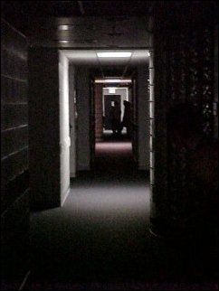 The generator only powers the few lights here and there that continue to function during a power outage.  It turns out that the outage was caused by a problem with a transformer, which left CISAT and half of Harrisonburg without power for about three hours in the middle of the night.