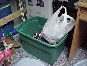 Filling the tubs up... gotta love that.