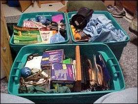 Three down, two more to go!  As a side note, it's amazing how much a dorm room will hold...