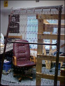 The box-spring was removed, and joined the mattress by the door.