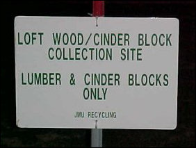 The original plan was to take the loft home and store it.  However, I realized a few things before I got to the car.  First of all, the loft warped some during the year, and was somewhat difficult to disassemble as a result.  So imagine reassembly... not worth it.  Also, since I would be an RA in Potomac Hall the next fall, I would have my own room.  No need for the loft bed.  And for my senior year, I figure I'll either be an RA again or live off campus.  So... no more loft!  JMU Recycling can have it.  They can turn it into mulch, I don't know...