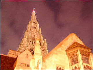 After our brief prayer service, some decided to crash right away, and some relaxed. I went outside, and took some photos of the outside of the church and immediate surrounding neighborhood at night with the tripod. I didn't venture beyond the block that the church sat in. After our brief prayer service, some decided to crash right away, and some relaxed. I went outside, and took some photos of the outside of the church and immediate surrounding neighborhood at night with the tripod. I didn't venture beyond the block that the church sat in.
